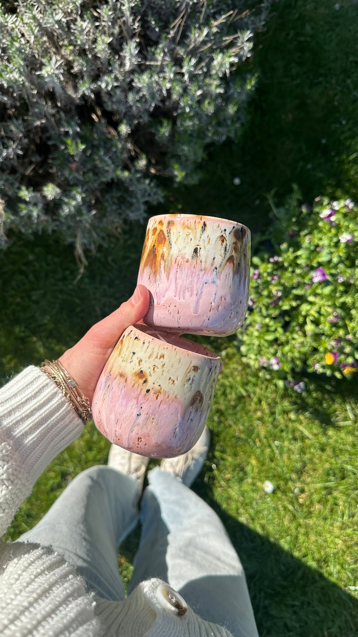 Mug léo rose