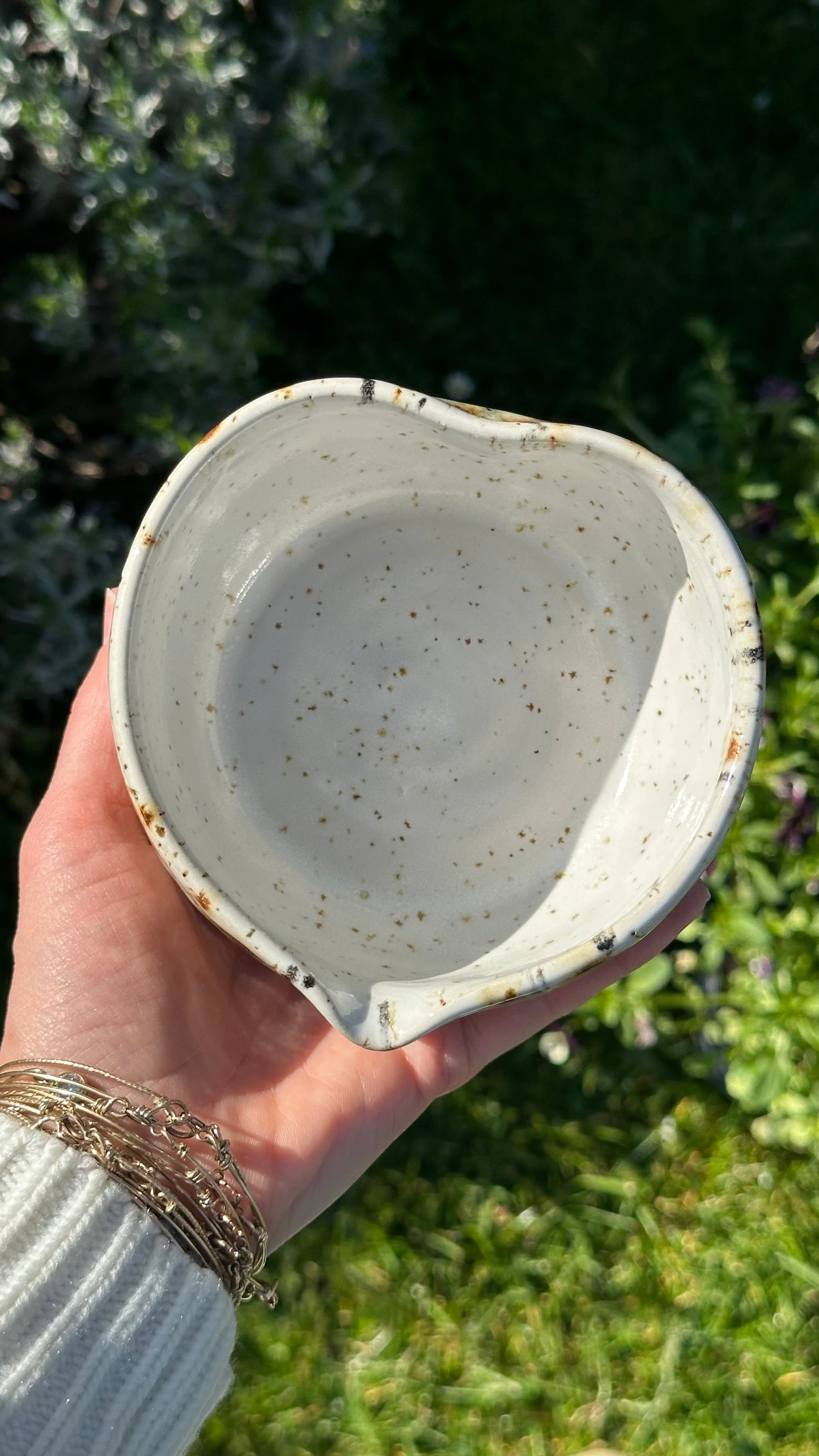 Bol à matcha léo blanc