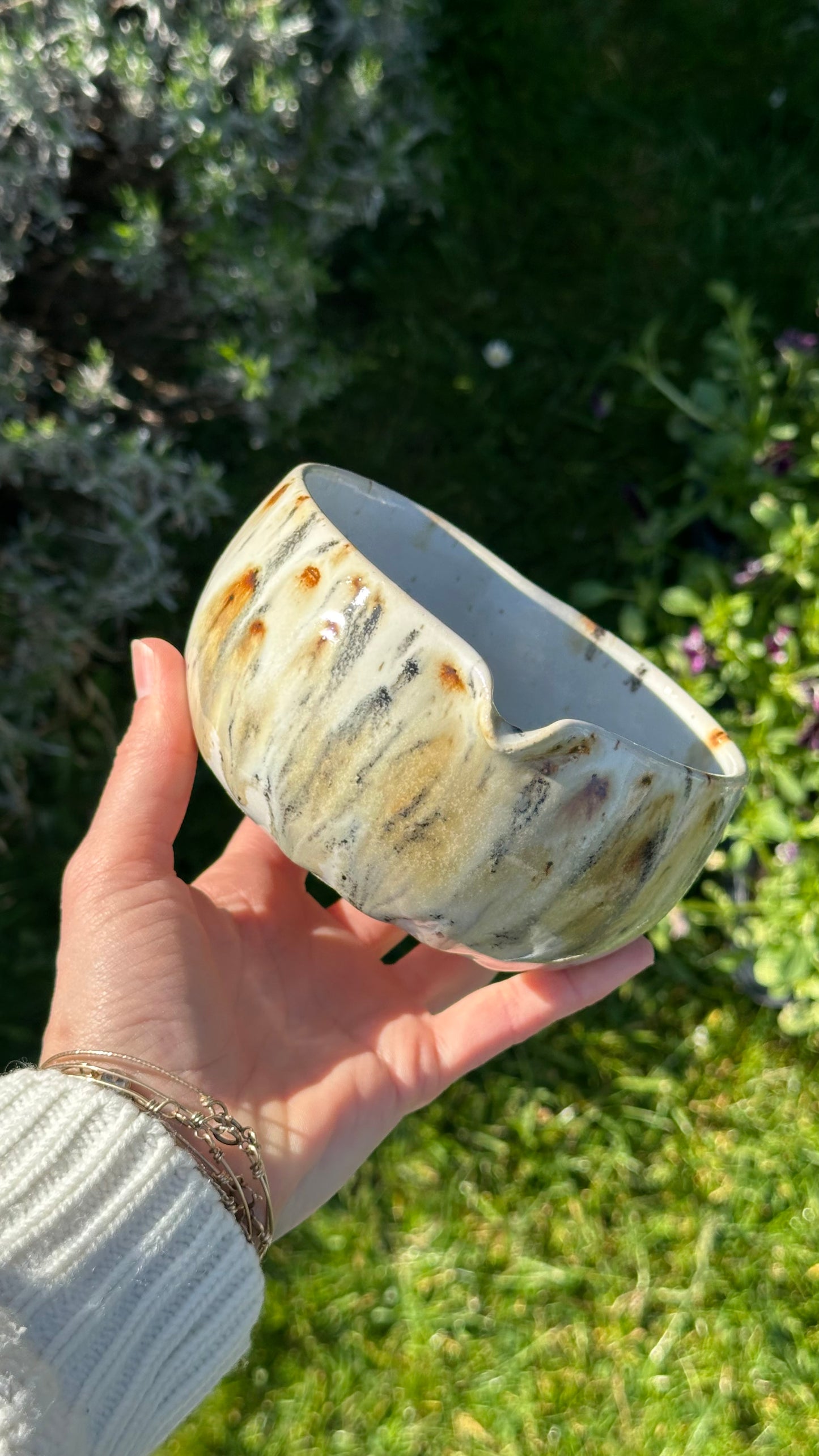 Bol à matcha léo blanc